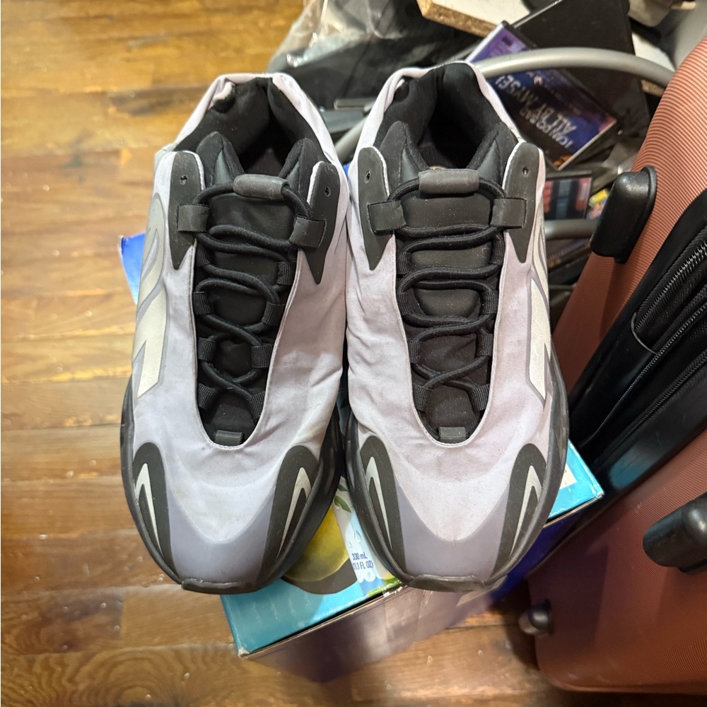 Gray and Black Yeezy 700